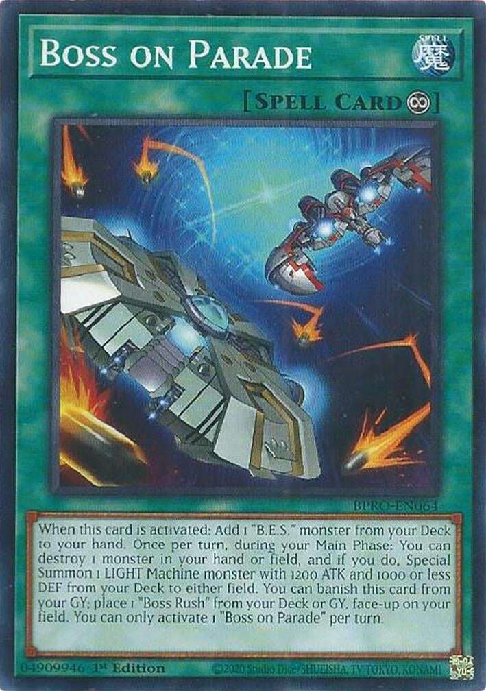 Boss on Parade (BPRO-EN064) (Burst Protocol)