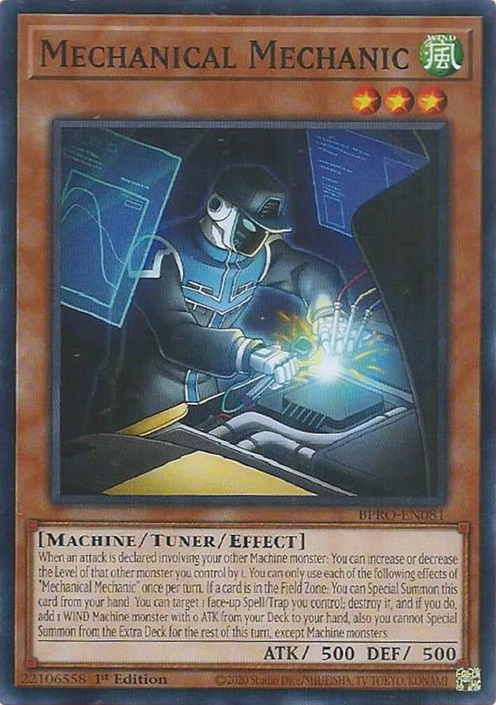 Mechanical Mechanic (BPRO-EN081) (Burst Protocol)
