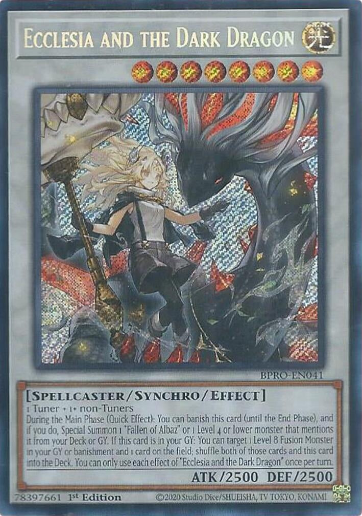 Ecclesia and the Dark Dragon (BPRO-EN041) (Burst Protocol)