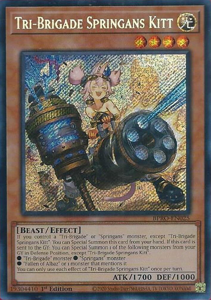 Tri-Brigade Springans Kitt (BPRO-EN025) (Burst Protocol)