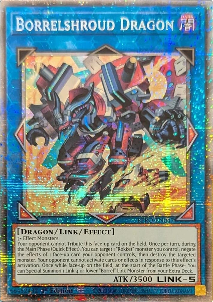 Borrelshroud Dragon (Starlight Rare) (BPRO-EN047) (Burst Protocol)