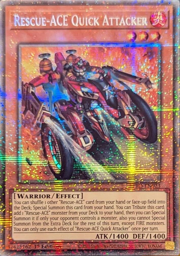 Rescue-ACE Quick Attacker (Starlight Rare) (BPRO-EN023) (Burst Protocol)