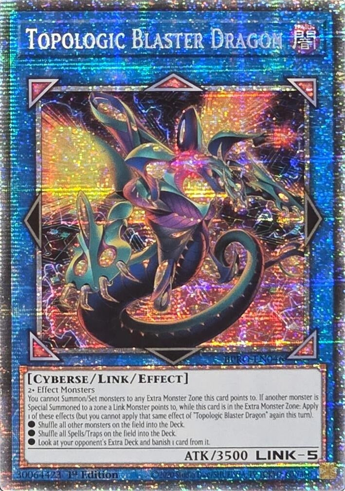 Topologic Blaster Dragon (Starlight Rare) (BPRO-EN046) (Burst Protocol)