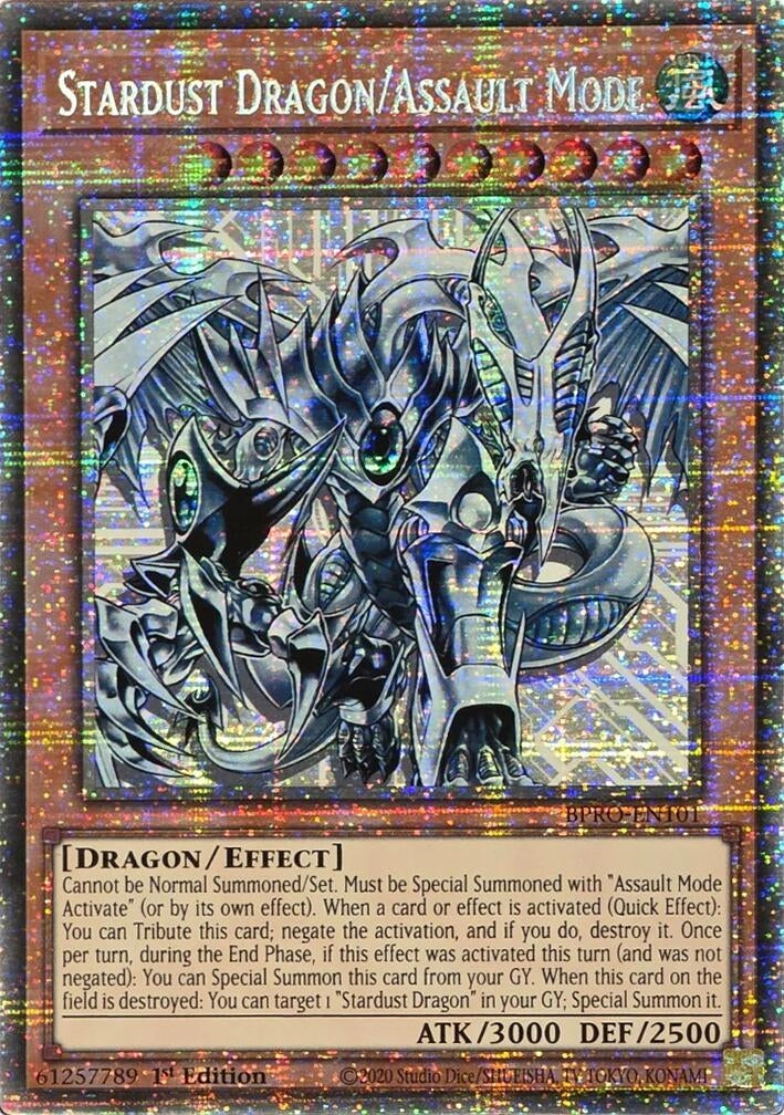 Stardust Dragon/Assault Mode (BPRO-EN101) (Burst Protocol)