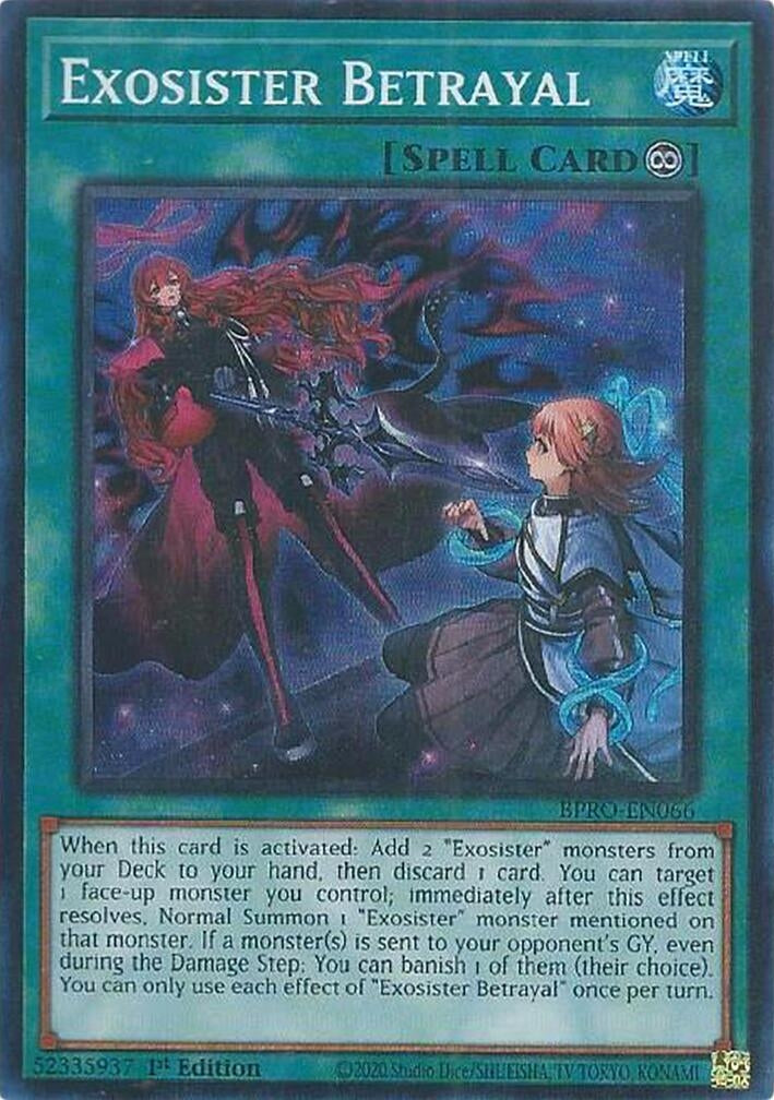 Exosister Betrayal (BPRO-EN066) (Burst Protocol)
