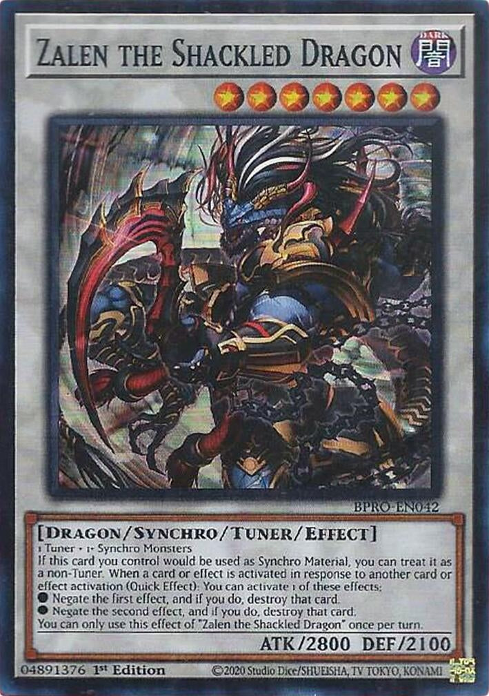 Zalen the Shackled Dragon (BPRO-EN042) (Burst Protocol)