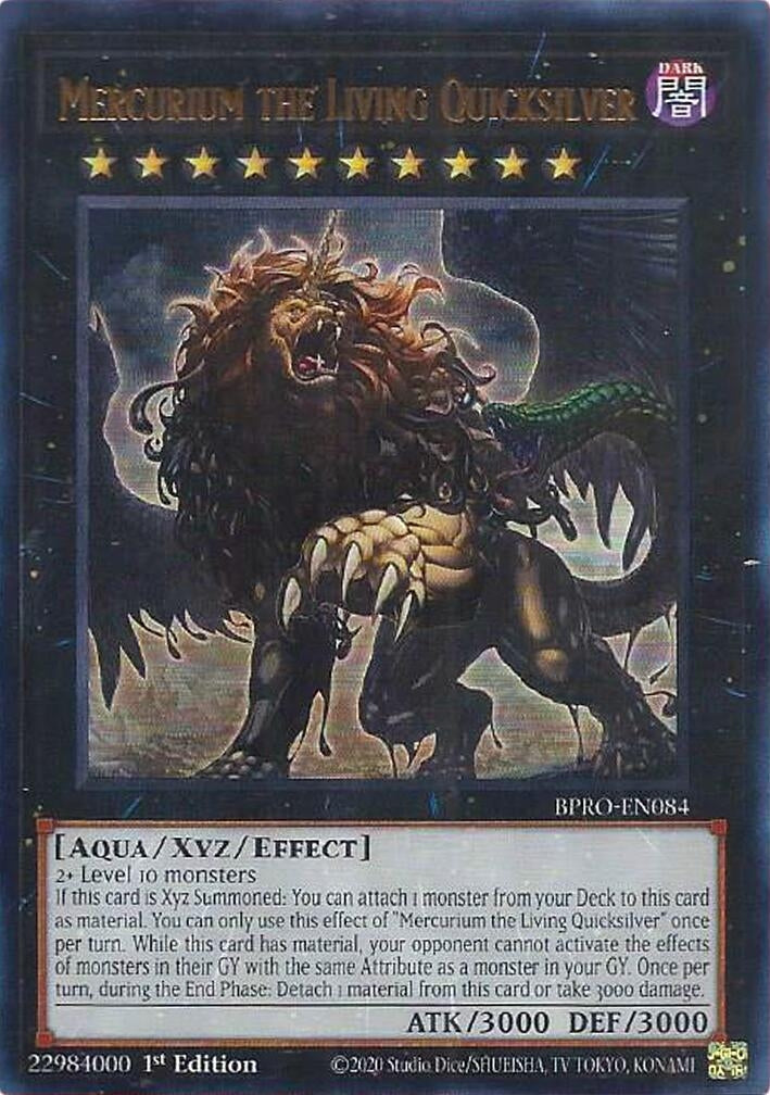 Mercurium the Living Quicksilver (BPRO-EN084) (Burst Protocol)