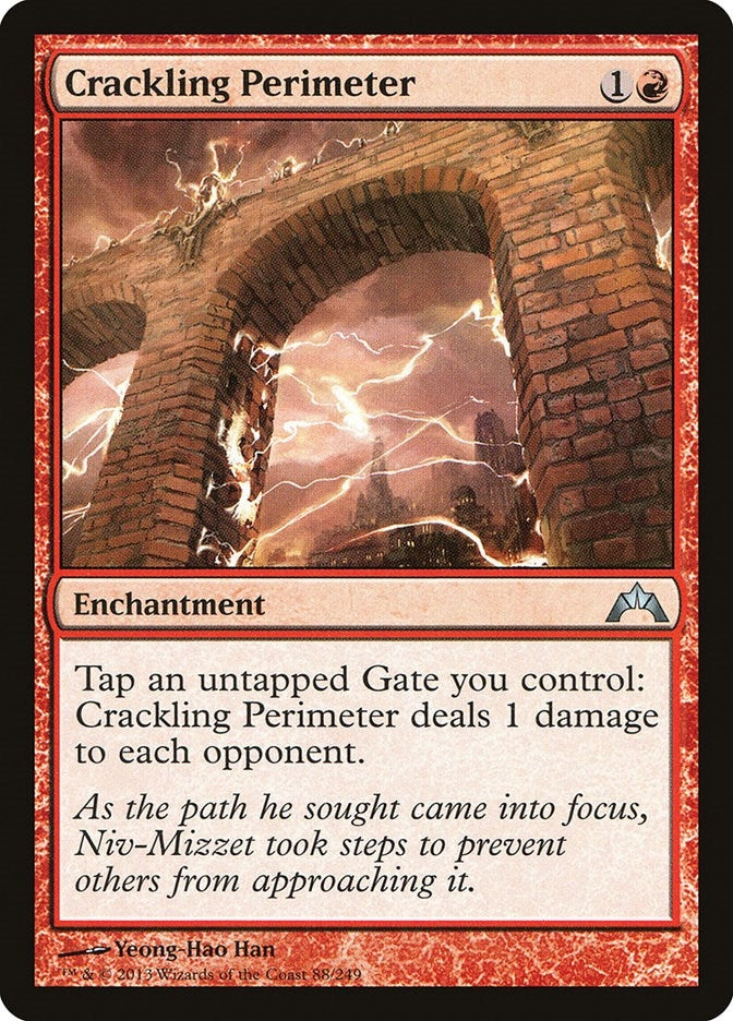 Image for Crackling Perimeter (88) (Gatecrash) - Magic: The Gathering