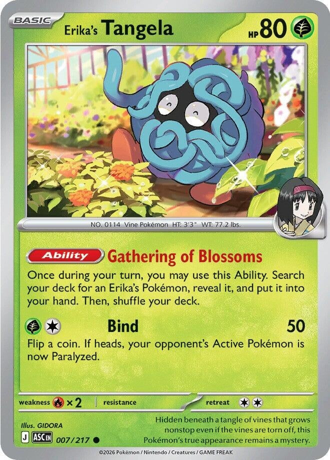 Erika's Tangela (007/217) (ME: Ascended Heroes)