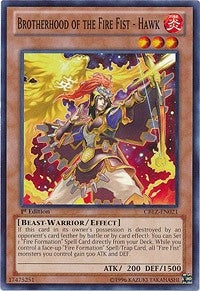 Image for Brotherhood of the Fire Fist - Hawk (CBLZ-EN021) (CBLZ) - YuGiOh