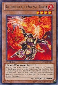 Image for Brotherhood of the Fire Fist - Gorilla (CBLZ-EN023) (CBLZ) - YuGiOh