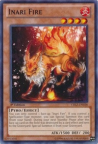 Image for Inari Fire (CBLZ-EN038) (CBLZ) - YuGiOh