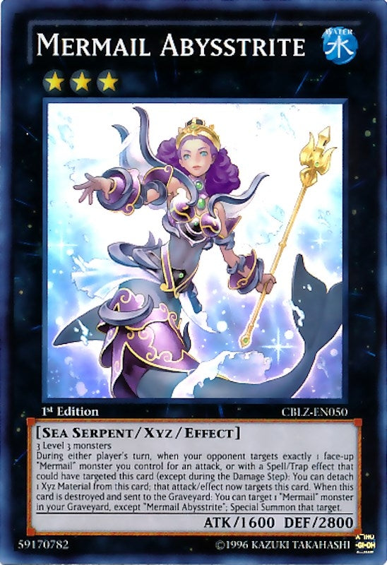 Image for Mermail Abysstrite (CBLZ-EN050) (CBLZ) - YuGiOh