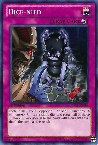 Image for Dice-Nied (CBLZ-EN080) (CBLZ) - YuGiOh