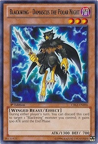 Image for Blackwing - Damascus the Polar Night (CBLZ-EN096) (CBLZ) - YuGiOh