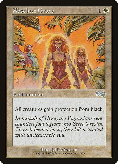Image for Absolute Grace (1) (Urza's Saga) - Magic: The Gathering