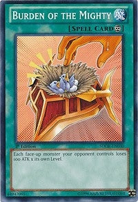 Image for Burden of the Mighty (SDOK-EN030) (SDOK) - YuGiOh