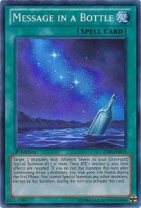 Image for Message in a Bottle (ZTIN-EN015) (ZTIN) - YuGiOh