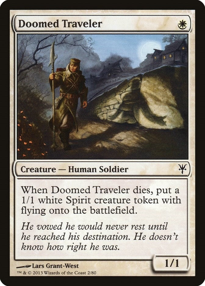 Image for Doomed Traveler (2) (Sorin vs. Tibalt) - Magic: The Gathering