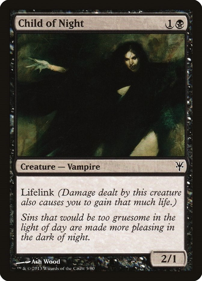Image for Child of Night (5) (Sorin vs. Tibalt) - Magic: The Gathering