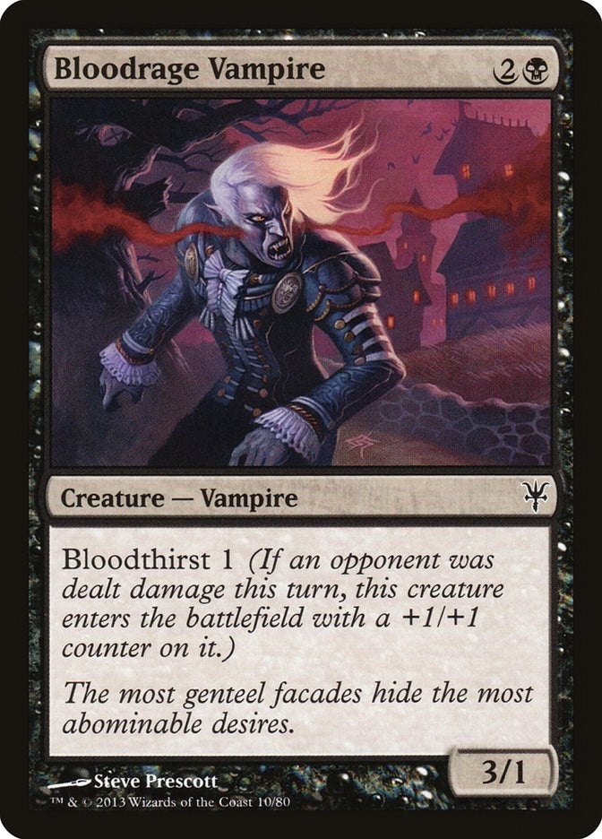 Image for Bloodrage Vampire (10) (Sorin vs. Tibalt) - Magic: The Gathering