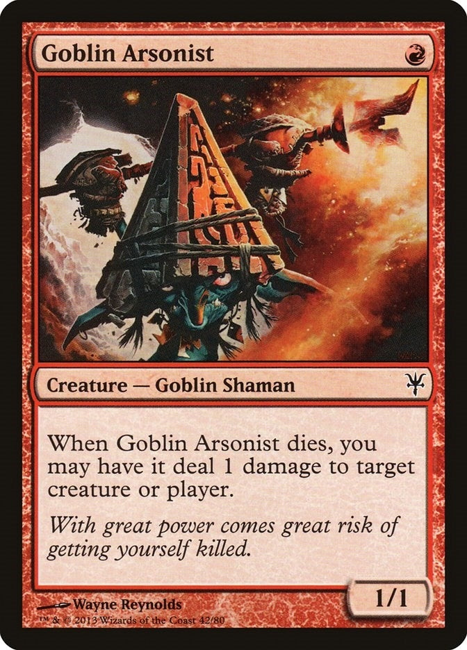 Image for Goblin Arsonist (42) (Sorin vs. Tibalt) - Magic: The Gathering