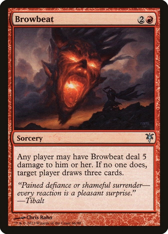Image for Browbeat (66) (Sorin vs. Tibalt) - Magic: The Gathering