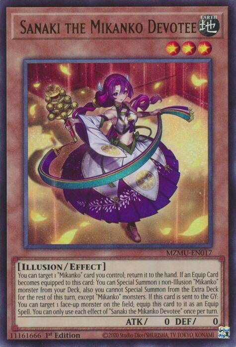 Image for Sanaki the Mikanko Devotee (MZMU-EN017) (Maze of Muertos) - YuGiOh