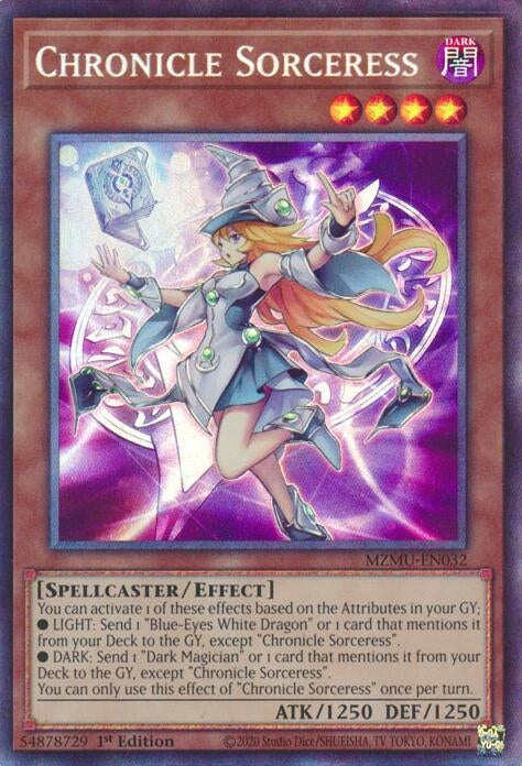 Image for Chronicle Sorceress (Collector's Rare) (MZMU-EN032) (Maze of Muertos) - YuGiOh