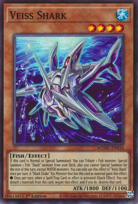 Image for Veiss Shark (MZMU-EN034) (Maze of Muertos) - YuGiOh