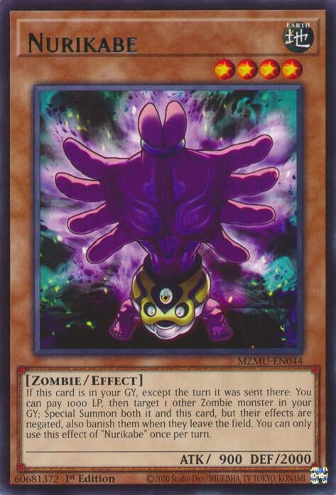 Image for Nurikabe (MZMU-EN044) (Maze of Muertos) - YuGiOh
