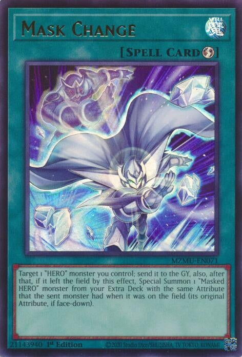 Image for Mask Change (MZMU-EN071) (Maze of Muertos) - YuGiOh