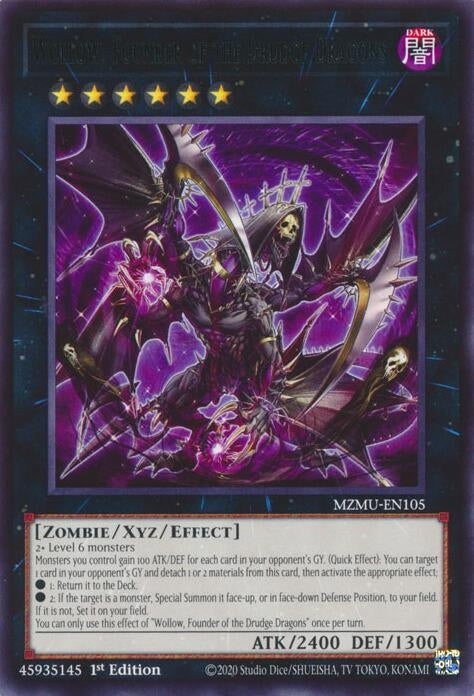 Image for Wollow, Founder of the Drudge Dragons (MZMU-EN105) (Maze of Muertos) - YuGiOh