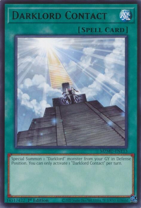 Image for Darklord Contact (MZMU-EN113) (Maze of Muertos) - YuGiOh