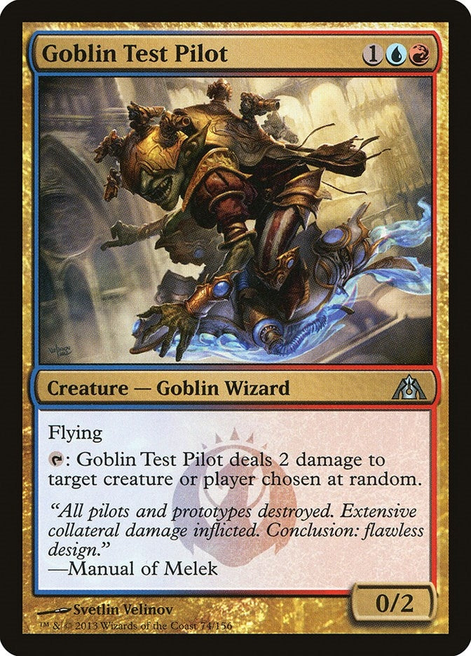 Image for Goblin Test Pilot (74) (Dragon's Maze) - Magic: The Gathering
