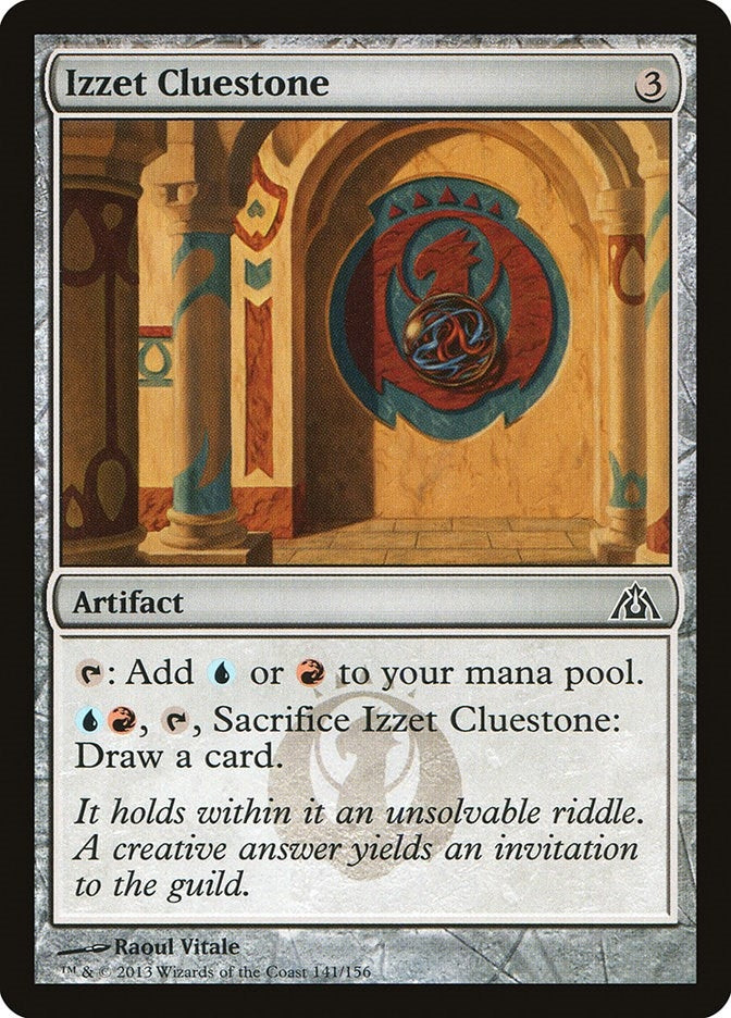 Image for Izzet Cluestone (141) (Dragon's Maze) - Magic: The Gathering