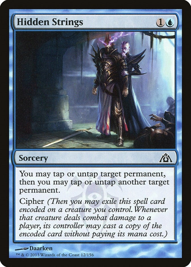 Image for Hidden Strings (12) (Dragon's Maze) - Magic: The Gathering