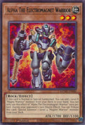Alpha The Electromagnet Warrior (MZMU-EN080) (Maze of Muertos)