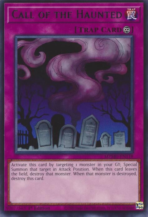 Image for Call of the Haunted (MZMU-EN118) (Maze of Muertos) - YuGiOh