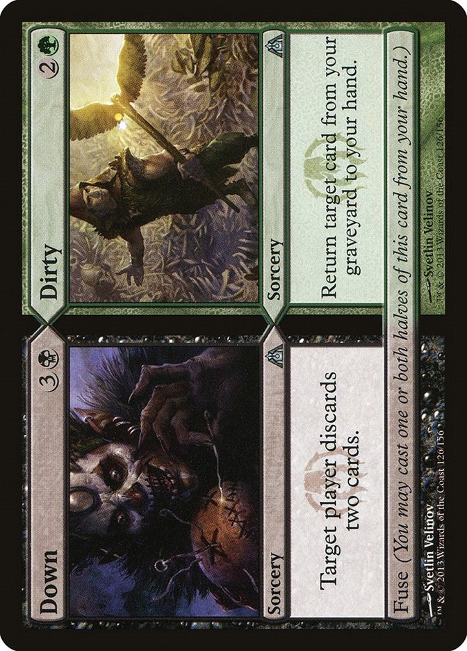 Image for Down // Dirty (126) (Dragon's Maze) - Magic: The Gathering