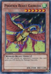 Image for Phoenix Beast Gairuda (HA07-EN033) (HA07) - YuGiOh