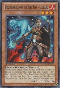 Image for Brotherhood of the Fire Fist - Leopard (LTGY-EN027) (LTGY) - YuGiOh
