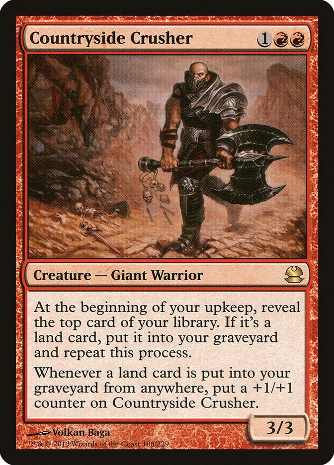 Image for Countryside Crusher (108) (Modern Masters) - Magic: The Gathering