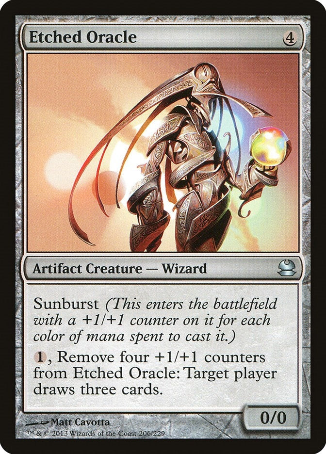 Image for Etched Oracle (206) (Modern Masters) - Magic: The Gathering