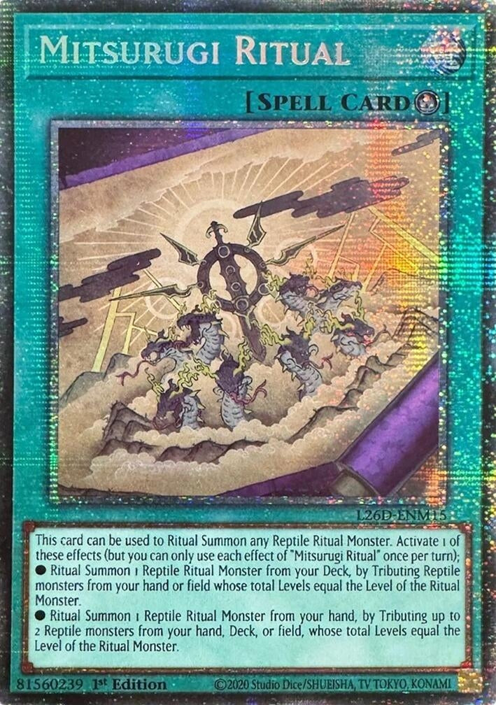 Mitsurugi Ritual (Starlight Rare) (L26D-ENM15) (Legendary Modern Decks 2026)