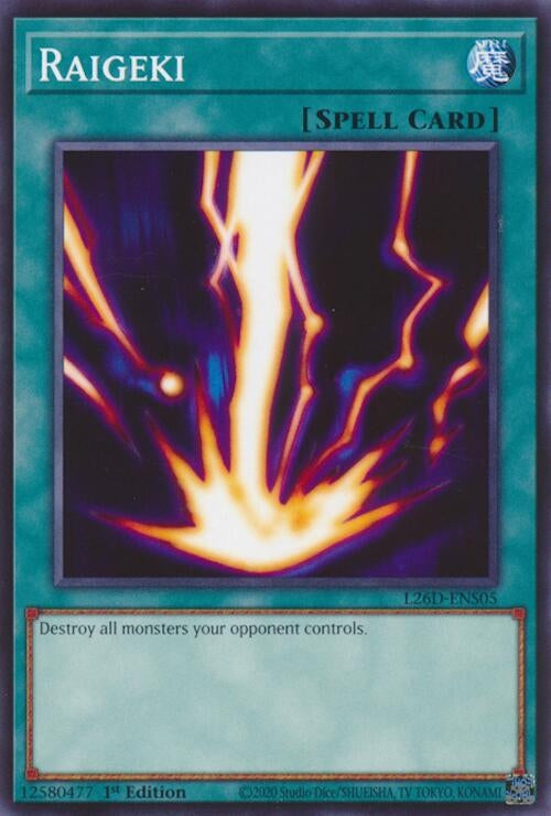 Raigeki (L26D-ENS05) (Legendary Modern Decks 2026)