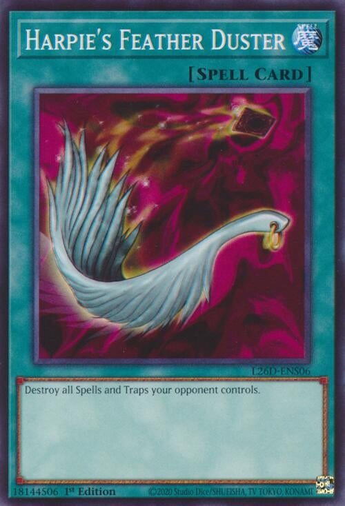 Harpie's Feather Duster (L26D-ENS06) (Legendary Modern Decks 2026)