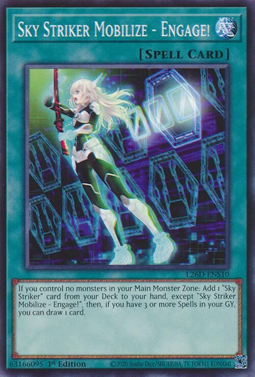 Sky Striker Mobilize - Engage! (L26D-ENS10) (Legendary Modern Decks 2026)