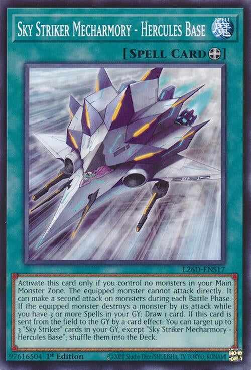 Sky Striker Mecharmory - Hercules Base (L26D-ENS17) (Legendary Modern Decks 2026)