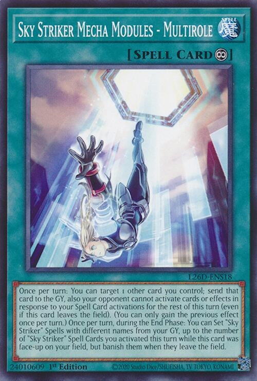 Sky Striker Mecha Modules - Multirole (L26D-ENS18) (Legendary Modern Decks 2026)